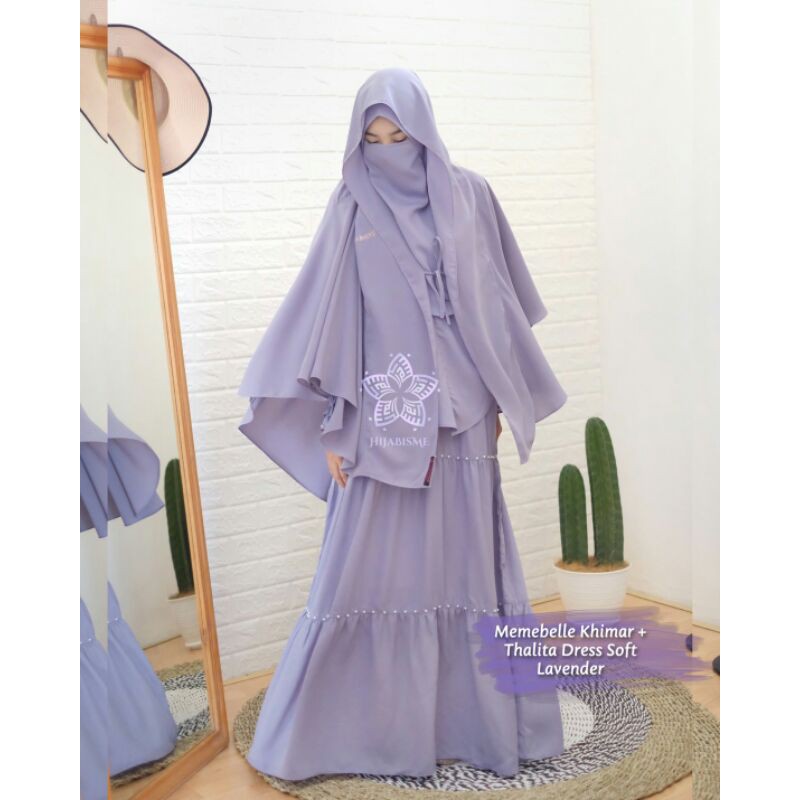 Gamis thalita set mamabelle dari hijabisme