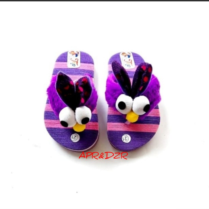 sandal baby variasi boneka rabbit/sandal baby lucu dan murah