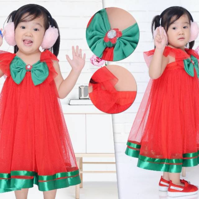 Xmass dress red