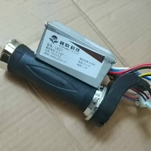 Set controller dan gas Sepeda Listrik