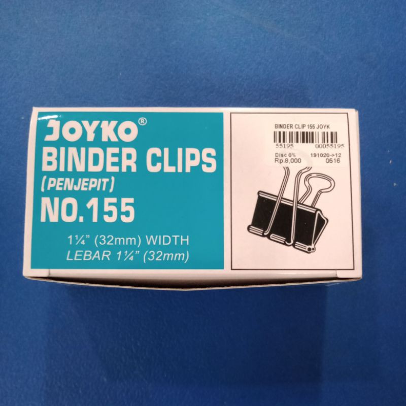

Binder Clips No. 155 Joyko