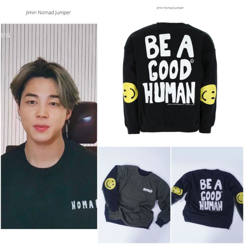 Jual Jumper KPOP Korea BTS Jimin Nomad | Shopee Indonesia