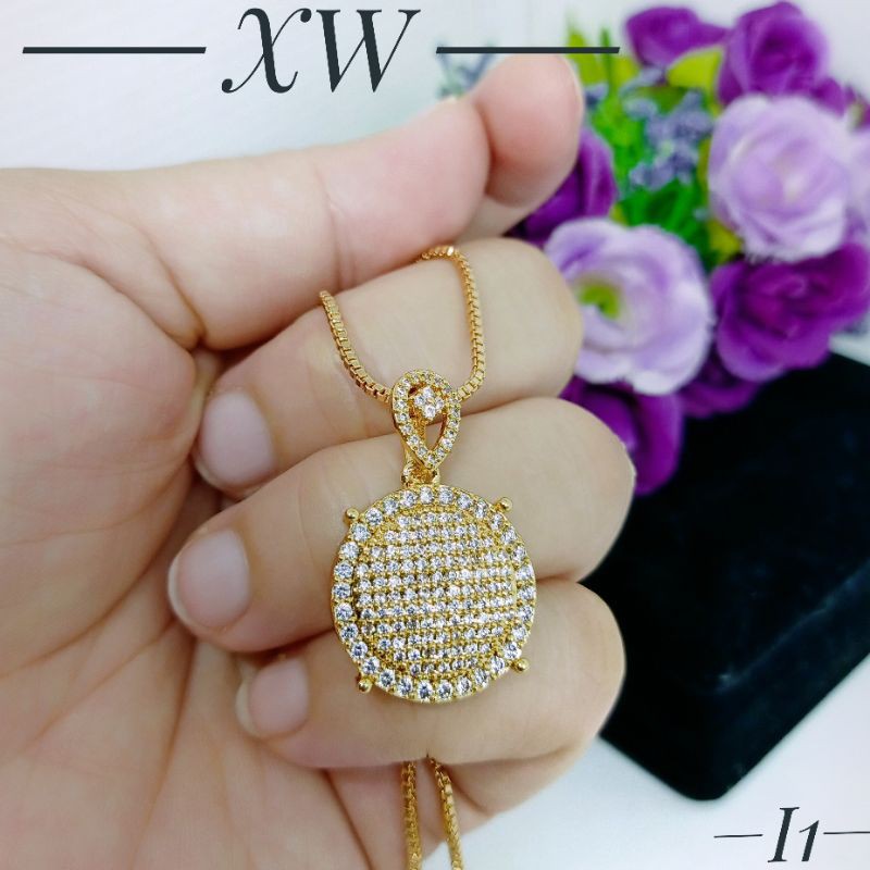 Kalung bandul mewah XW092007