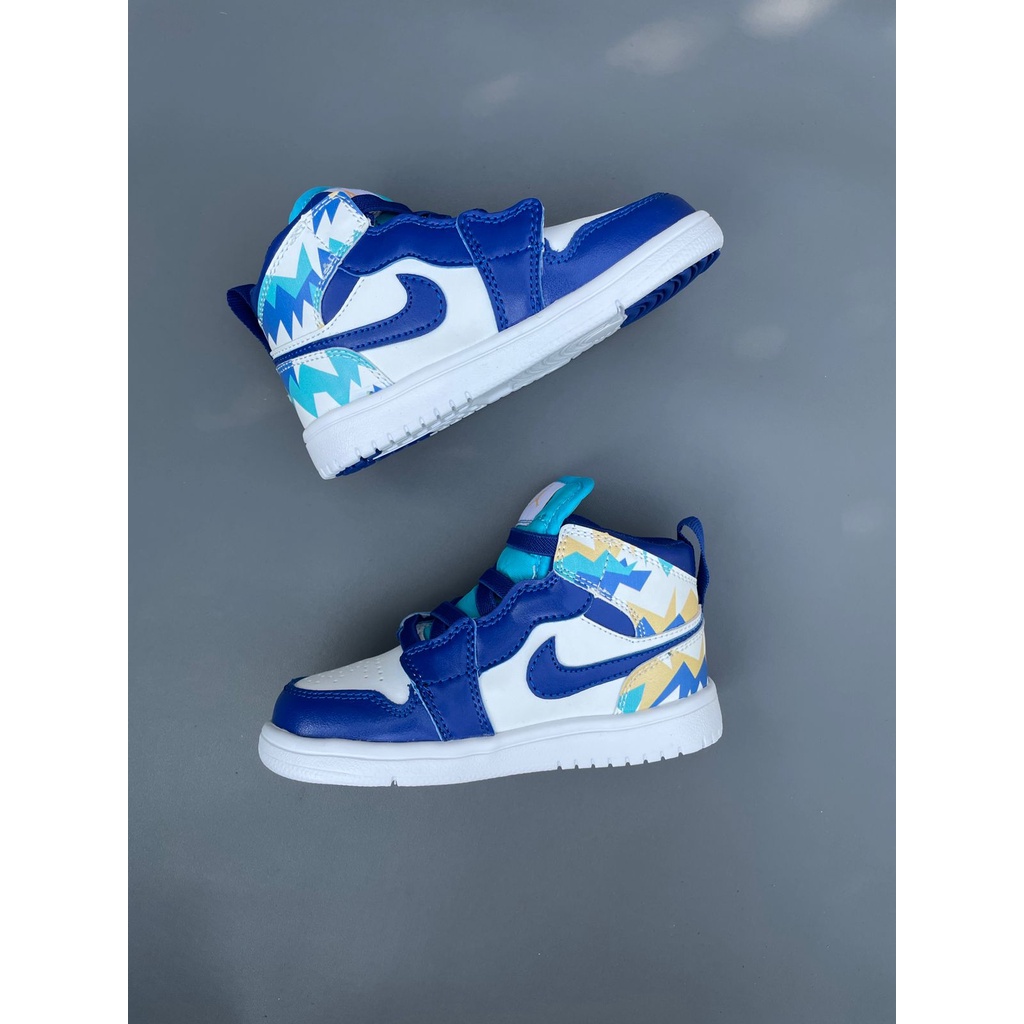 Sepatu sneaker anak anak TINGGI BIRU | KW Super | DUO KRUCILS