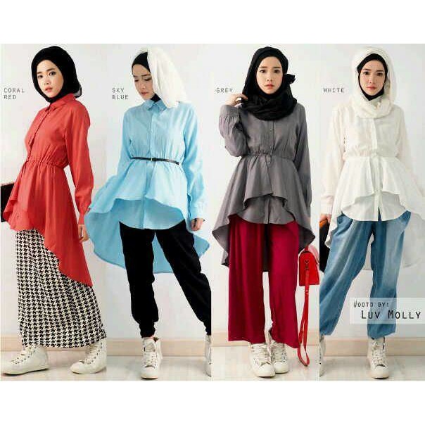 nora double layer shirt