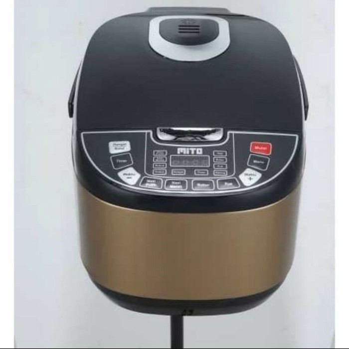 Mito Digital Rice Cooker 8in1 R5+ / R 5+ / R5 Plus (2 Liter) - Black Gold