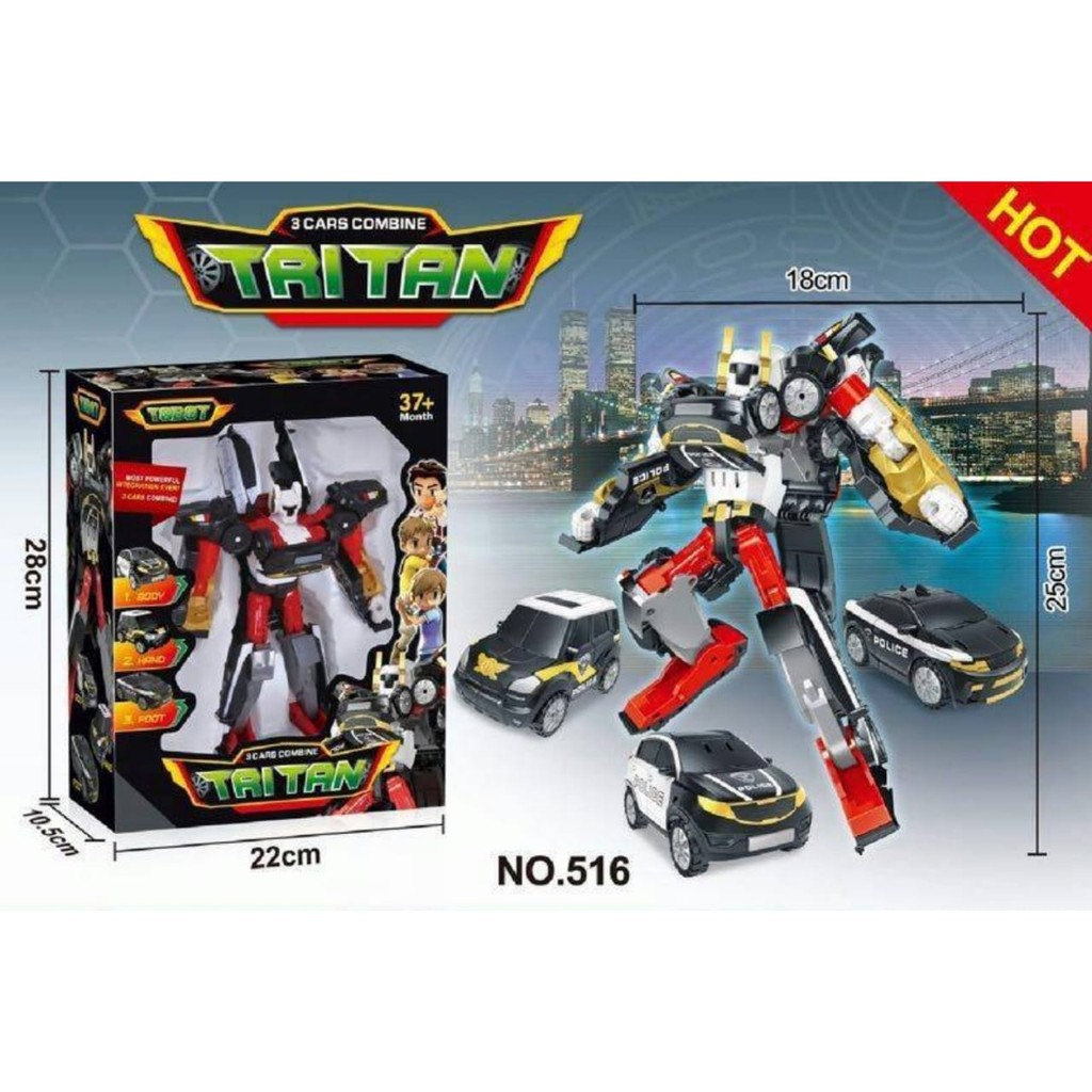 MMTOYS Tobot Mini 8in1 502 Transformer Robot Mobil Shopee Indonesia