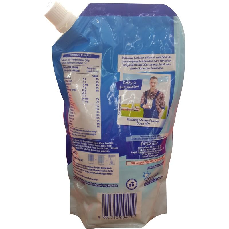 

Frisian Flag Susu Kental Manis Putih Pouch 545G