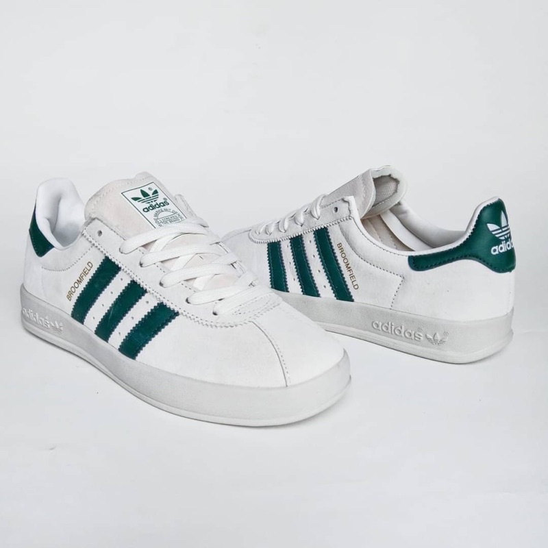 Sepatu Adidas Broomfield White Green