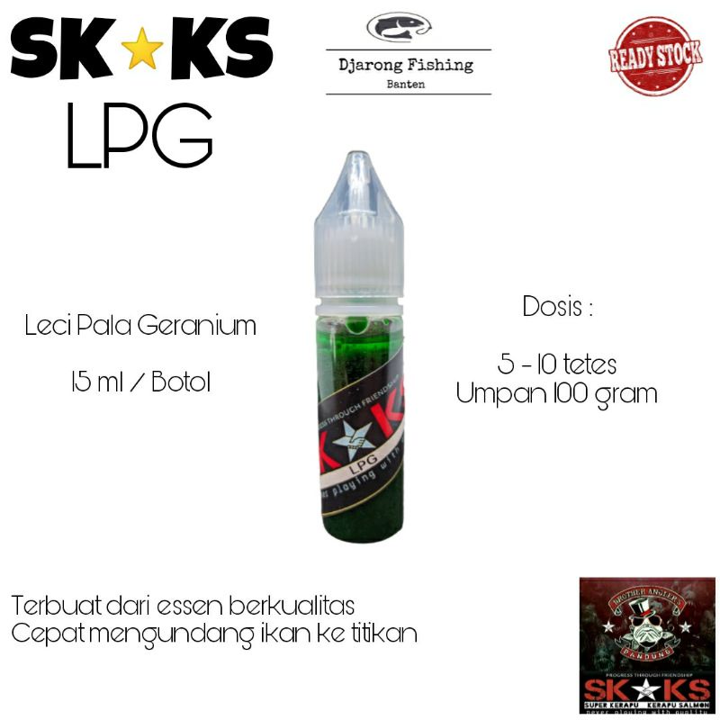 (BISA COD) Essen Ikan Mas SKKS Leci Pala Geranium Esen Target Babon dan Rame Berkualitas Cocok Untuk