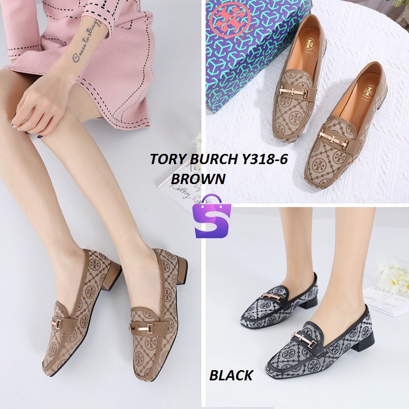 SEPATU LOAFERS LOW HEELS Y318-6