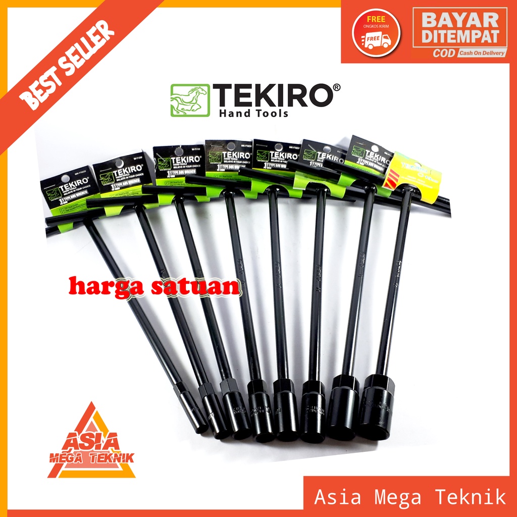 PROMMO!!! TEKIRO KUNCI T 7 - 8 - 9 -10 -11 -12 - 13 -14 -17/KUNCI T ORIGINAL TEKIRO (HARGA PER PCS)