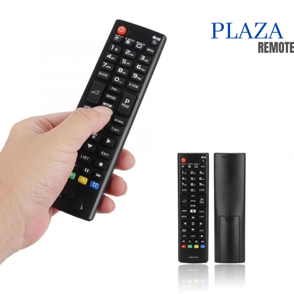 REMOTE TV LG LCD LED HITAM TIPE AKB5733 5472 5608 5311 NETFLIX