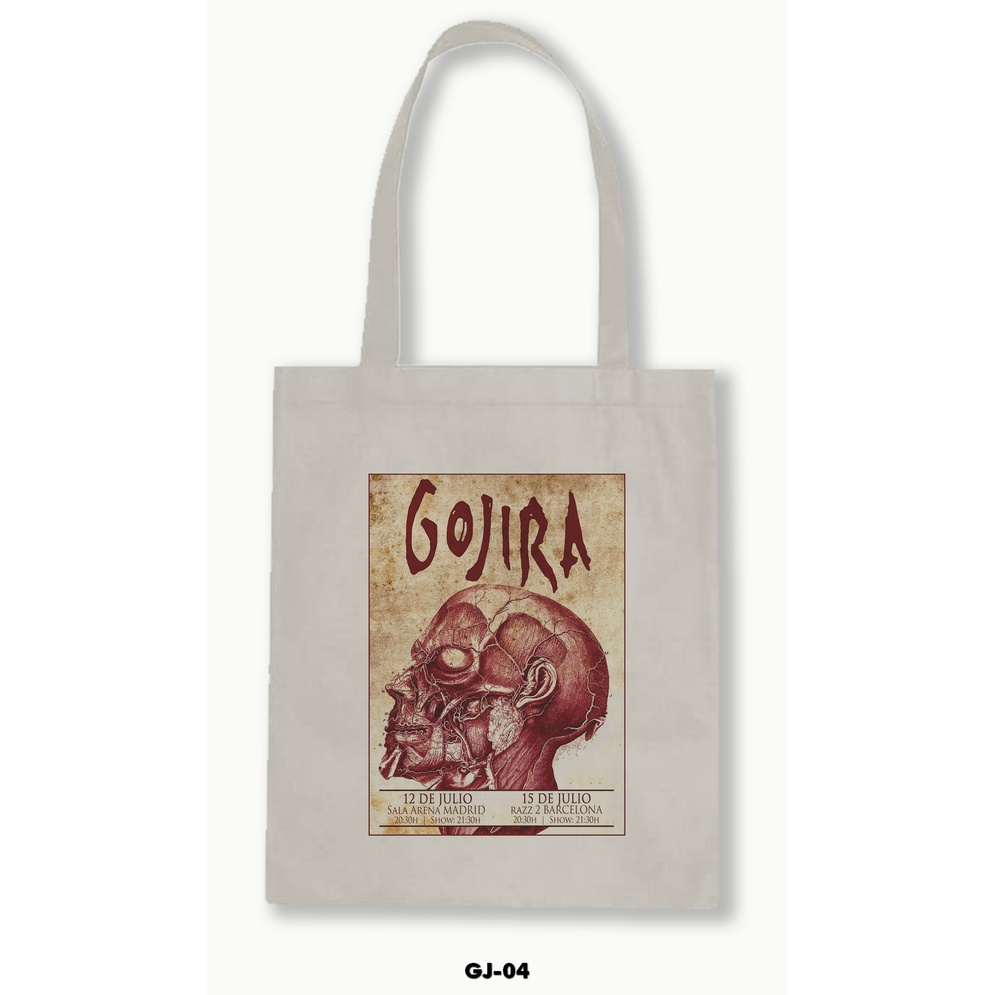 TOTE BAG BLACU - GOJIRA