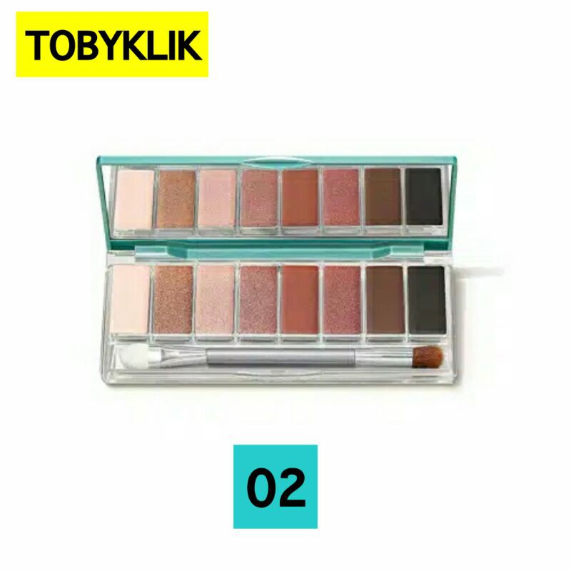 Wardah Exclusive Eye Shadow Pallete 10 g