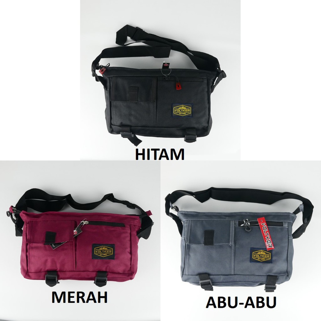 Tas Selempang Model Pisval Bahan Canvas dengan Kualitas Terbaik!