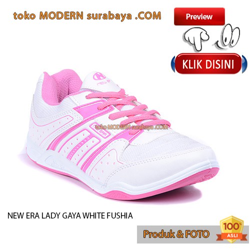 NEW ERA LADY GAYA 36-40 sepatu olahraga jogging aerobic kets wanita