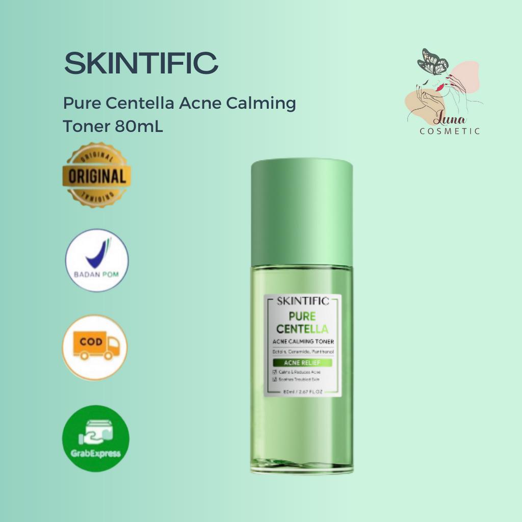 SKINTIFIC Pure Centella Acne Calming Toner 80ml