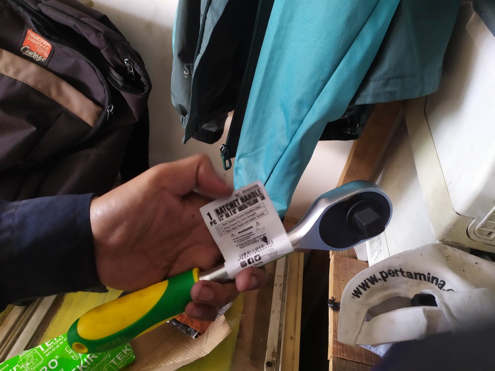 (tekiro)kunci Krek/ratchet Handle Tekiro