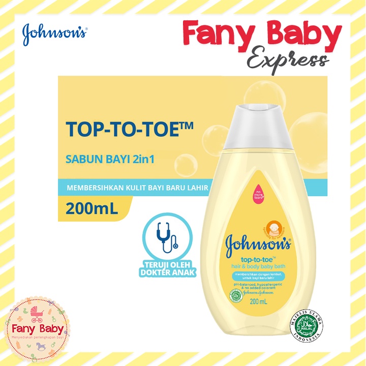 JOHNSONS 2IN1 HAIR AND BODY 200ML