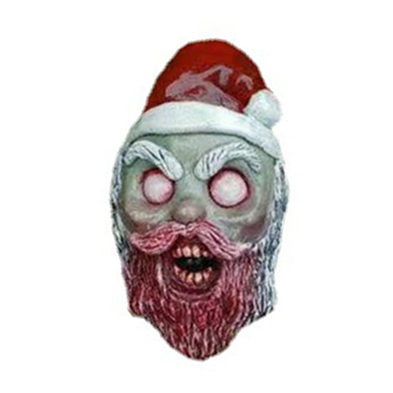 Zzz 4Pcs / Set Mainan Figure Zombie Darah Jahe / Santa Claus Bahan Resin Untuk Dekorasi Halloween