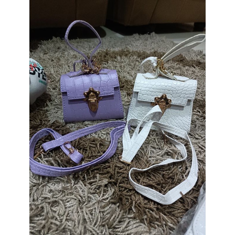 tas andini lilac Tas lilac Tas Andin Tas Mini