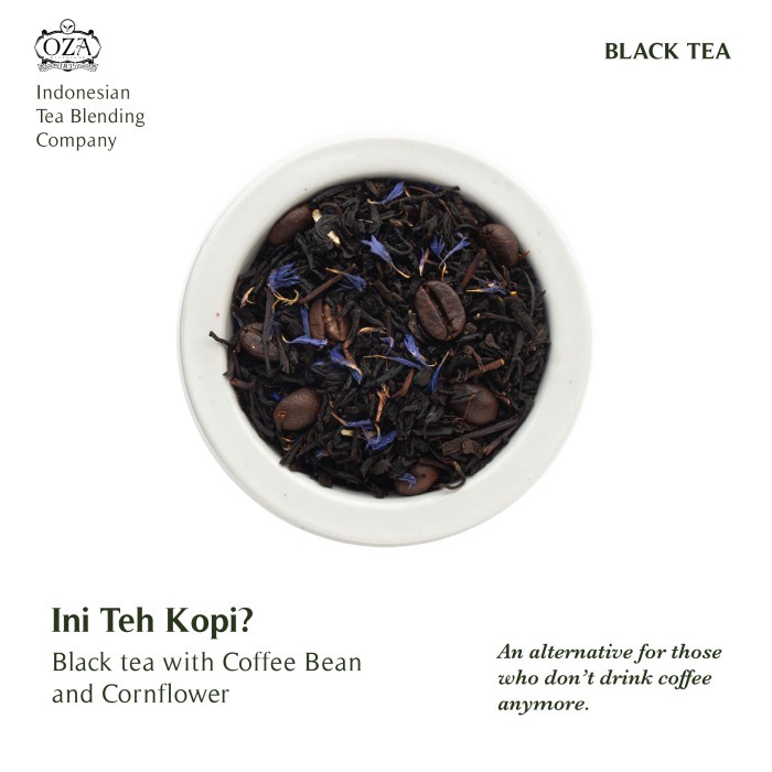 

TEH-DAUN- OZA TEA - INI TEH KOPI | BLACK TEA | 40 GRAM (20 CUPS) -DAUN-TEH.