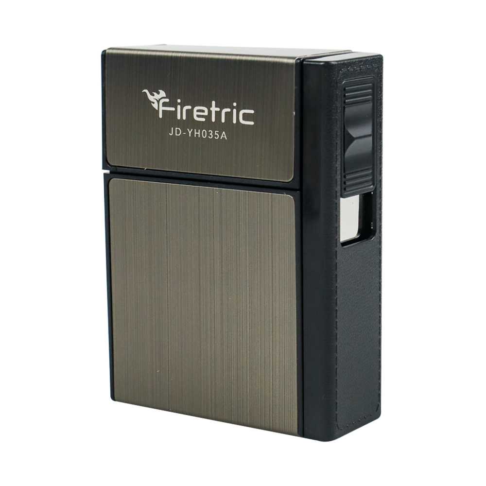 Firetric Focus Kotak Rokok 20 Slot Korek Elektrik Removable