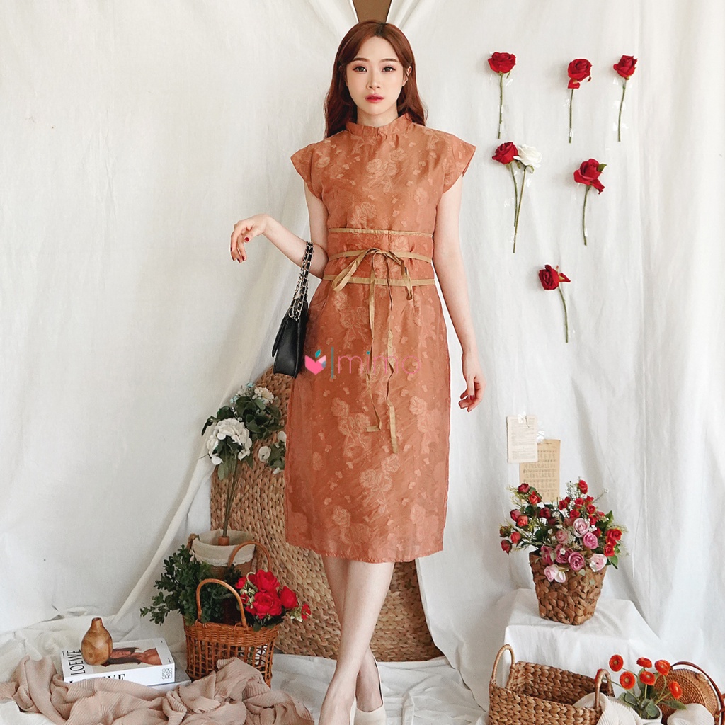 Simple Choengsam Dress