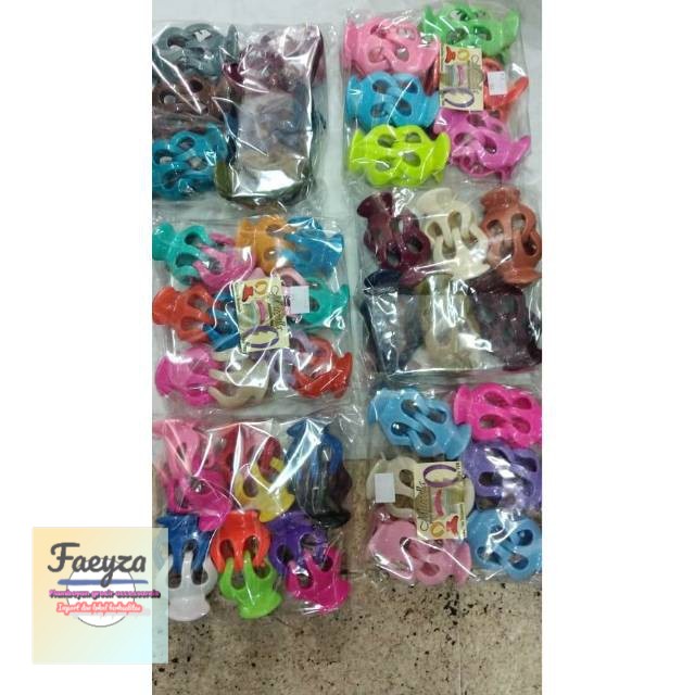 grosir  JEDAI/JEDAR JEPIT RAMBUT ISI 12 PCS