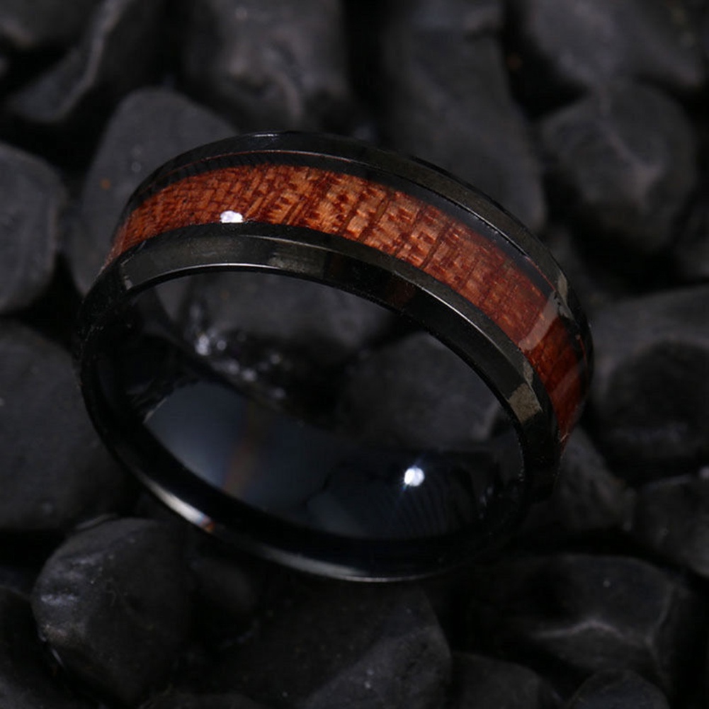 Hu Hu Hu Hu Hu Alat Bantu Pasang Kacamata♡ Cincin Bahan Titanium Steel Ukuran US 7-10 Untuk Pria Dan Wanita