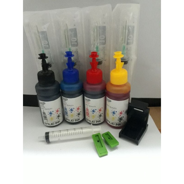 Paket tinta refill hp 2135, 1010, 1200, 1111, 1112 plus toolkit