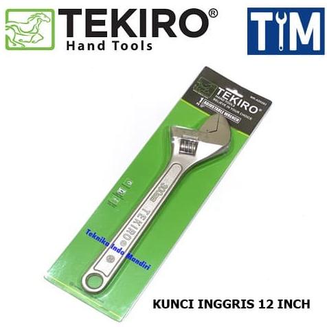 (TEKIRO) Kunci Inggris 12"