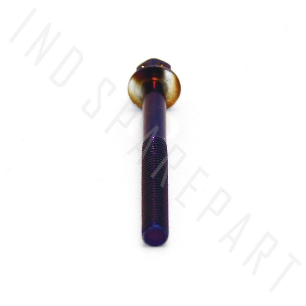 Baut-Baud Probolt-Pro Bolt Flower Biru-Blue M6x60-6x60-6 x 60-M6 Kunci 8-K8