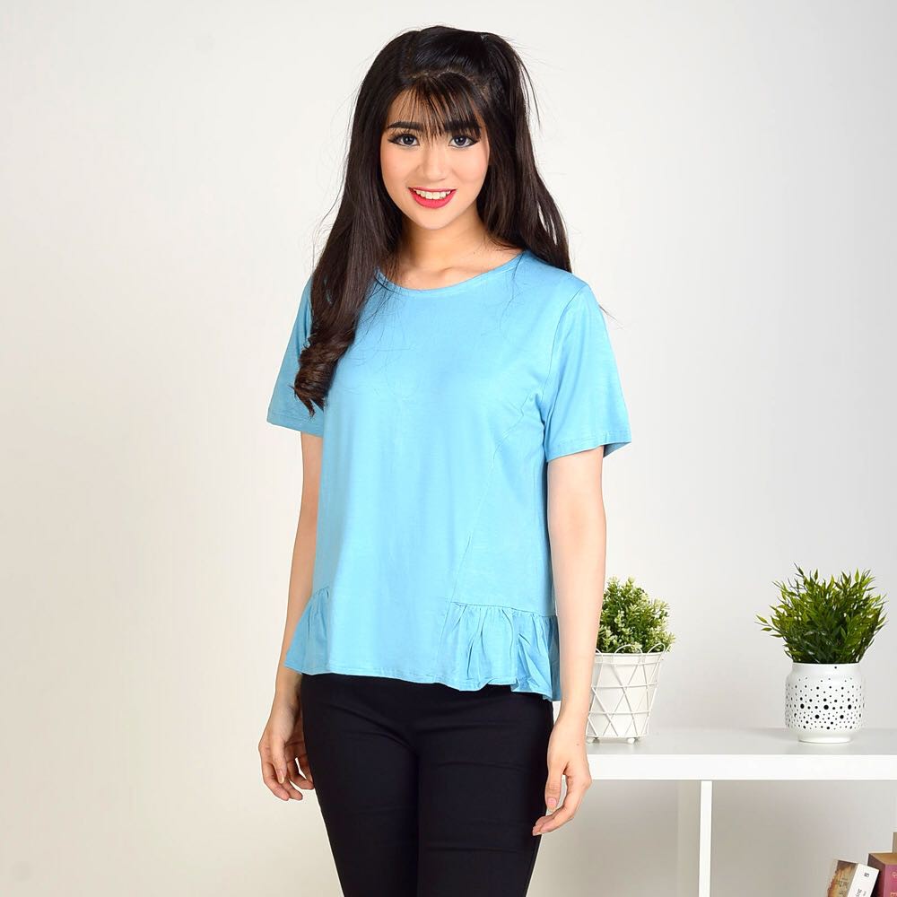 Ruth T Shirt Baju  Atasan  Kaos Wanita  Murah  Office Casual 