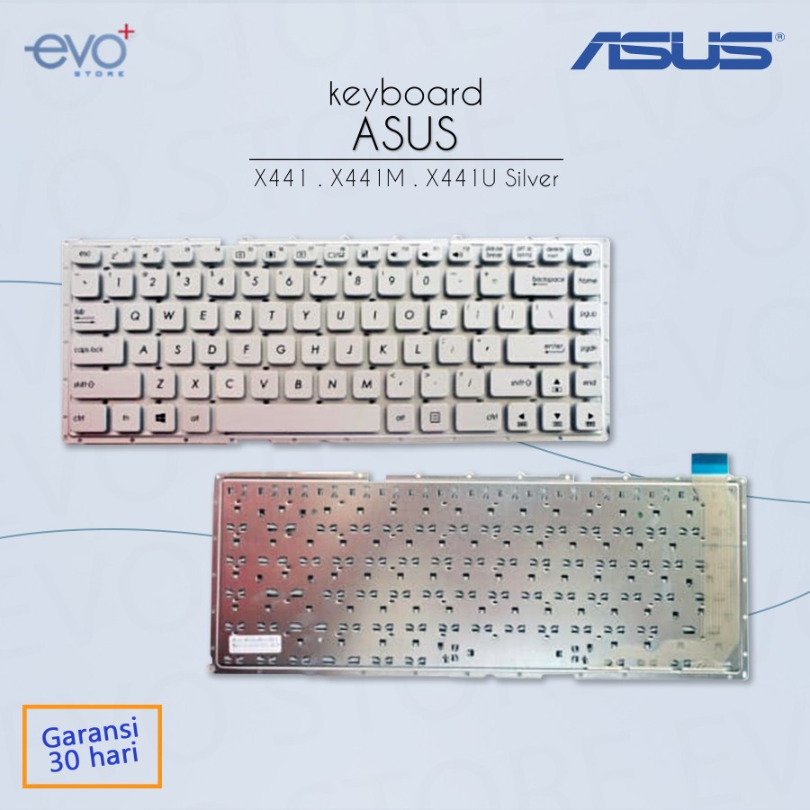 KEYBOARD ASUS X441 X441M X441UA SILVER