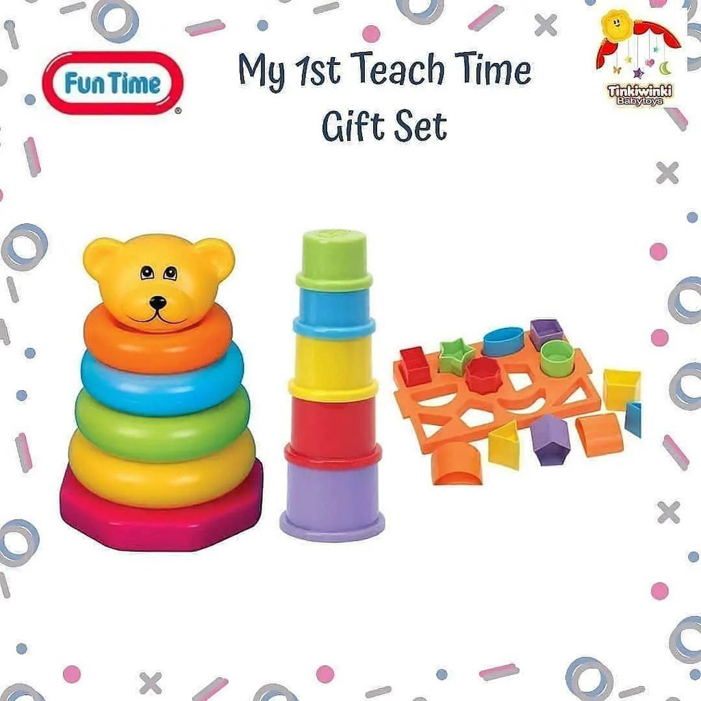 Mainan anak Fun Time My 1st Teach Time Gift Set