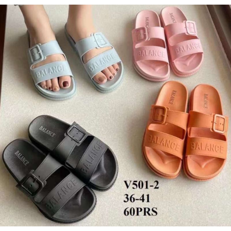 Sandal 2 Ban Selop/Kokop Embos Balance BLC V5012