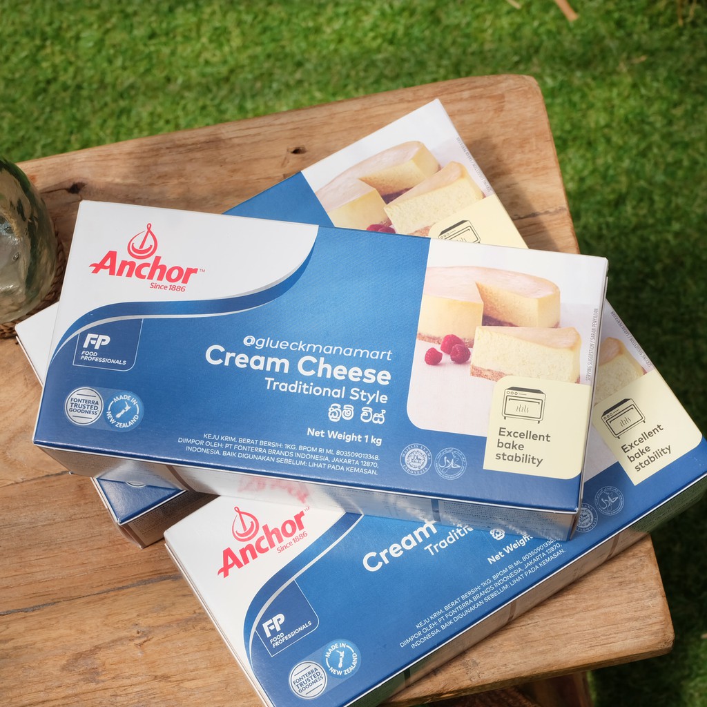 

Keju - Cream Cheese Anchor 1kg