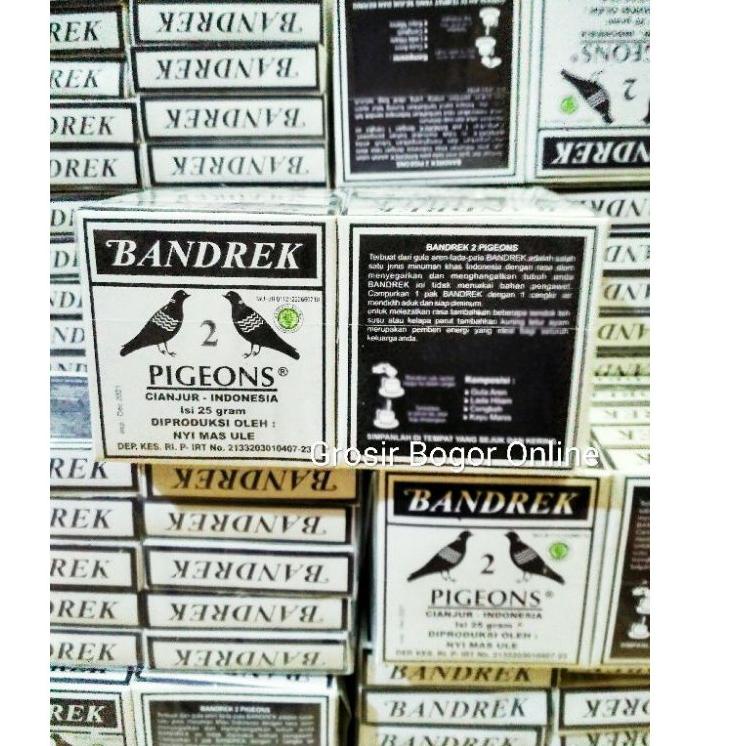 

Cuma Sehari--Bandrek / Bajigur merk 2 Pigeons khas Cianjur (per 10pcs)