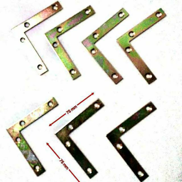 Siku Plat Konektor L-3"