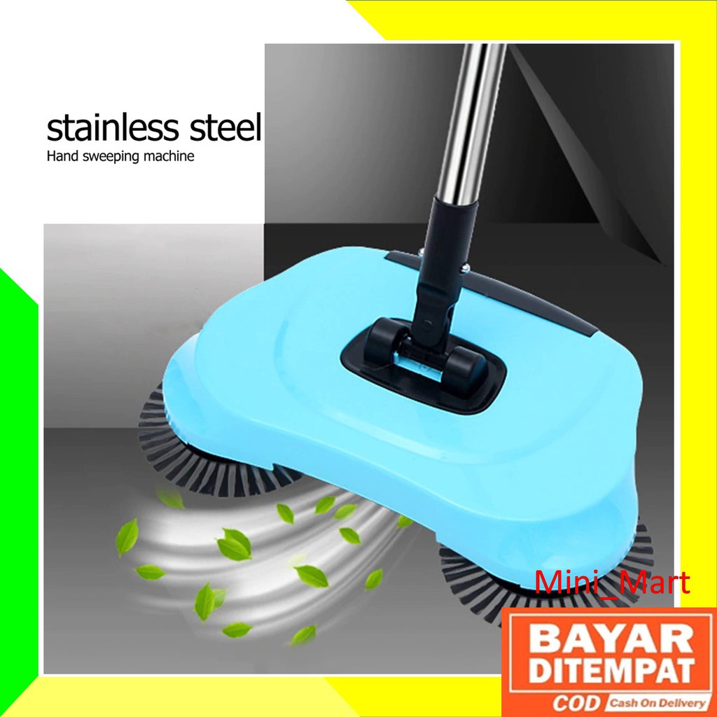 Alat Pel Lantai Granit Sapu Otomatis Super Brom otomatis ajaib murah tanpa peras