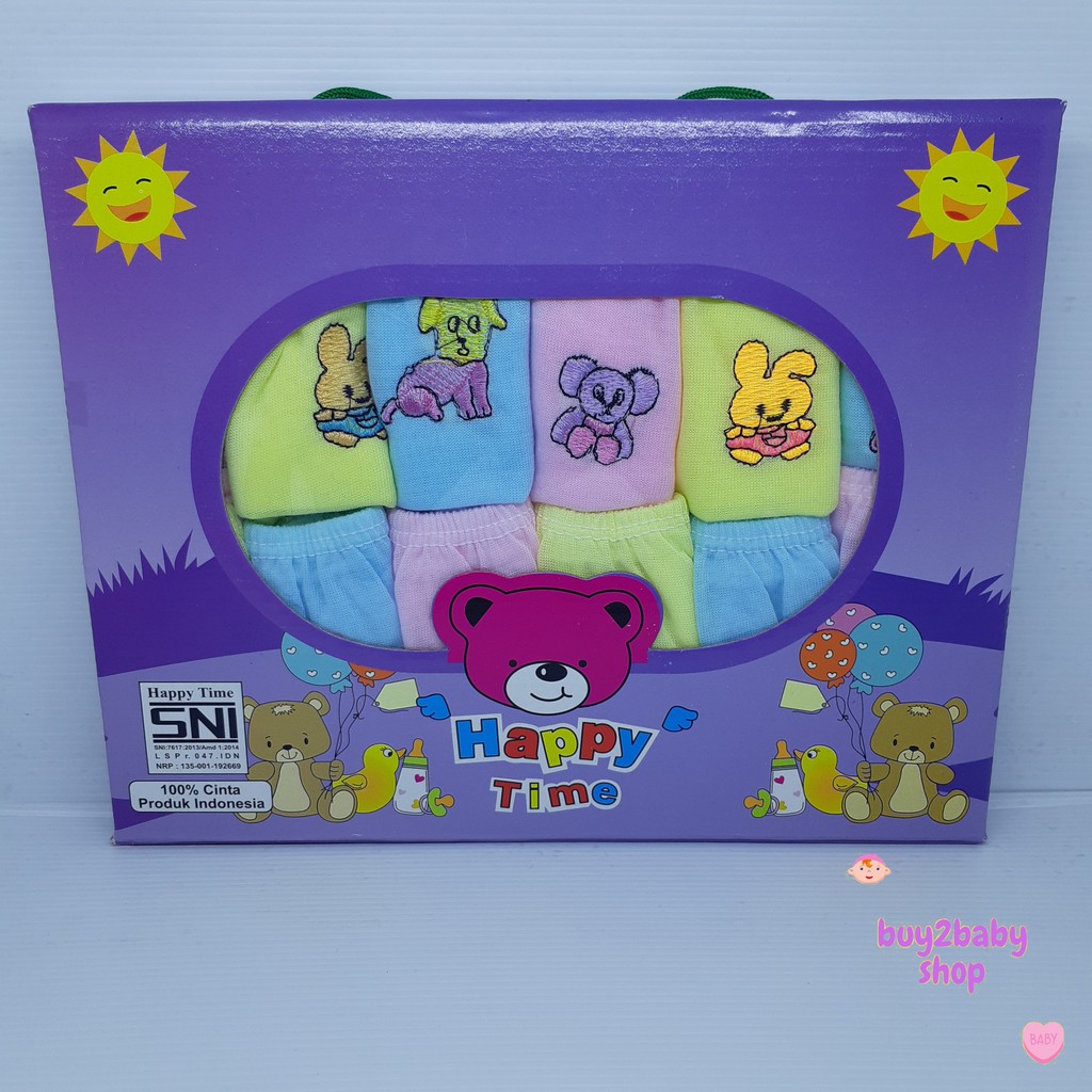 Celana bayi Happy Time 1 Dus Isi 12 PCS