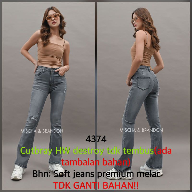 CELANA JEANS PREMIUM/CELANA CUTBRAY MISCHA BRANDON ABU SOBEK