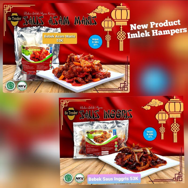 

Bebek Saus Lada Hitam / Saus Inggris/ Saus Asam Manis 200gr
