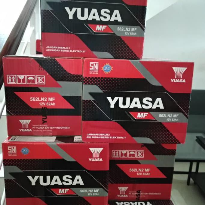 AKI ACCU MOBIL KIJANG INNOVA REBORN BENSIN YUASA DIN 562LN2 MF