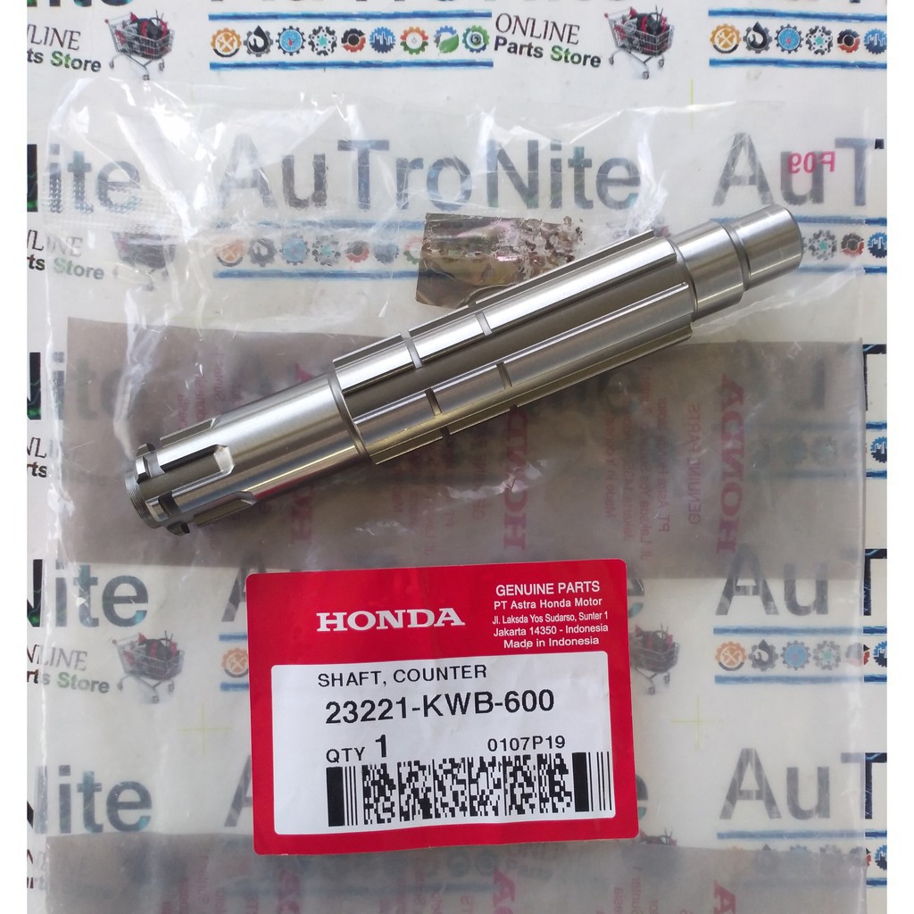 As Shaft Gear Gir depan - Blade Absolute Revo Asli Honda 23221KWB600