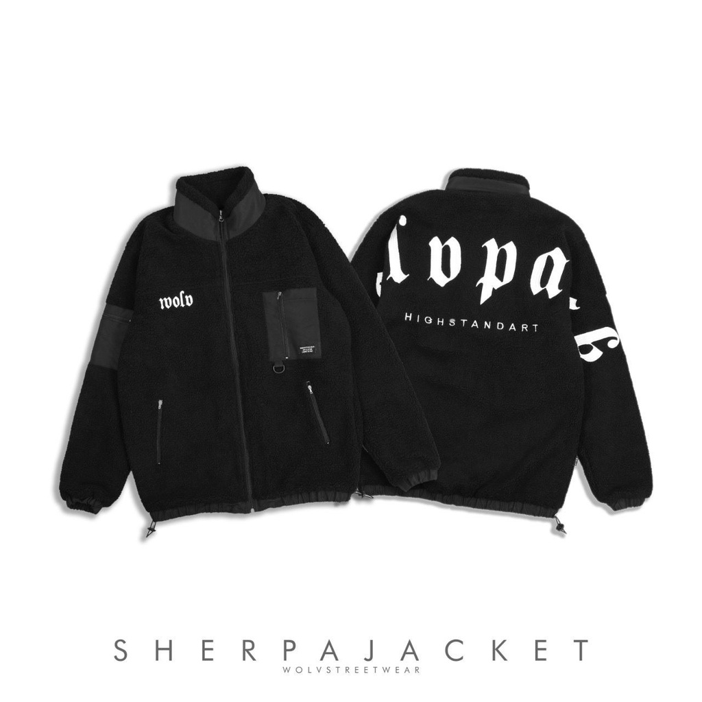 SHERPA JACKET BULU -  HIGH STD WOLV ORIGINAL