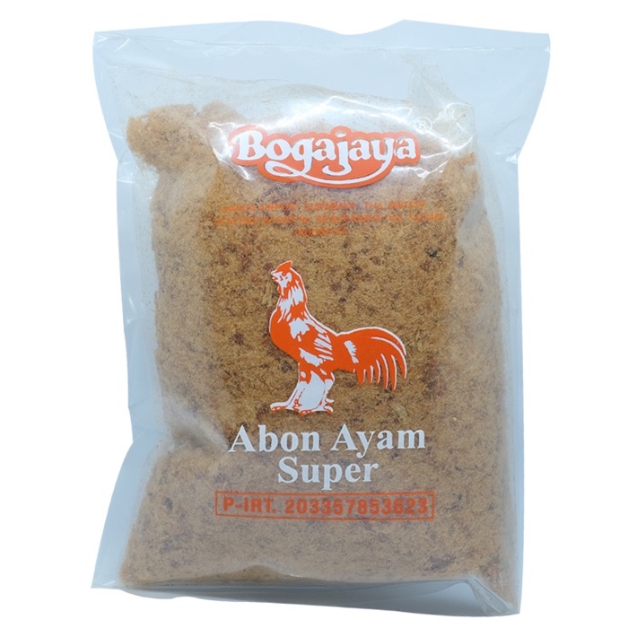 

ABON AYAM SUPER KHAS SURABAYA BOGAJAYA 500 GRAM / LAUK PAUK PRAKTIS