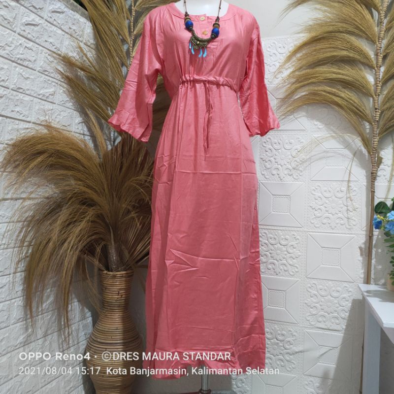 zahra.al.gifari/dress maura busui murah Banjarmasin/daster rample adem laris/cod/bayar di tempat